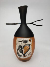 Small Twig Vase 'Serenity' by Naoko Takenouchi at The Avenue Gallery, a contemporary fine art gallery in Victoria, BC, Canada.