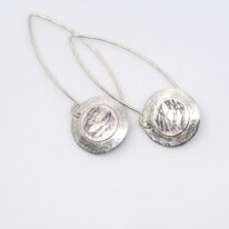 Lake Earrings by ARTYRA Studio at The Avenue Gallery, a contemporary fine art gallery in Victoria, BC, Canada.