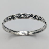 Rapids Design Bangle (Large) by A & R Jewellery at The Avenue Gallery, a contemporary fine art gallery in Victoria, BC, Canada.