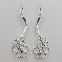 Pebbles on Branch Earrings by A & R Jewellery at The Avenue Gallery, a contemporary fine art gallery in Victoria, BC, Canada.