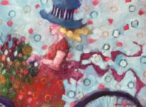 One Bouquet at a Time by Angela Morgan at The Avenue Gallery, a contemporary fine art gallery in Victoria, BC, Canada.