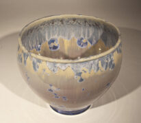 Bowl, Amber Blue #814 by Bill Boyd at The Avenue Gallery, a contemporary fine art gallery in Victoria, BC, Canada.