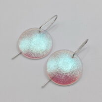 Oxygen Series Earrings by Peggy Brackett at The Avenue Gallery, a contemporary fine art gallery in Victoria, BC, Canada.