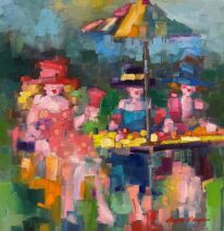 Packing a lot of Punch by Angela Morgan at The Avenue Gallery, a contemporary fine art gallery in Victoria, BC, Canada.