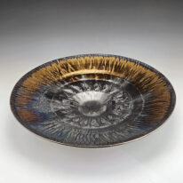 Aztec Plate Forged in Fire by Derek Kasper at The Avenue Gallery, a contemporary fine art gallery in Victoria, BC, Canada.