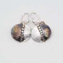 Leaf Earrings by ARTYRA Studio at The Avenue Gallery, a contemporary fine art gallery in Victoria, BC, Canada.