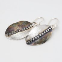 Leaf Earrings by ARTYRA Studio at The Avenue Gallery, a contemporary fine art gallery in Victoria, BC, Canada.