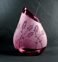 Summer Wheat (Fuchsia) by Guy Hollington at The Avenue Gallery, a contemporary fine art gallery in Victoria, BC, Canada.