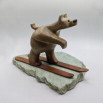 Making Tracks by Vance Theoret at The Avenue Gallery, a contemporary fine art gallery in Victoria, BC, Canada.