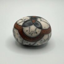 Naked Raku Shaker by Jan Lovewell at The Avenue Gallery, a contemporary fine art gallery in Victoria, BC, Canada.