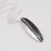 Leaf Pendant by ARTYRA Studio at The Avenue Gallery, a contemporary fine art gallery in Victoria, BC, Canada.