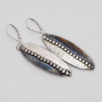 Leaf Earrings by ARTYRA Studio at The Avenue Gallery, a contemporary fine art gallery in Victoria, BC, Canada.