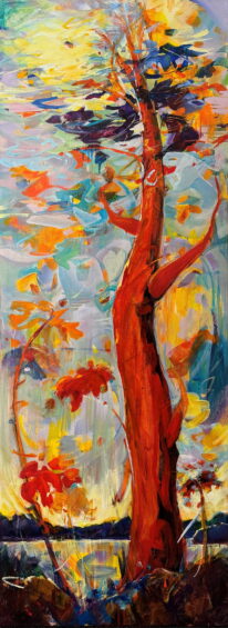 Strawberry Sister II by Eunmi Conacher at The Avenue Gallery, a contemporary fine art gallery in Victoria, BC, Canada.