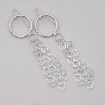 Rays of Light Earrings by ARTYRA Studio at The Avenue Gallery, a contemporary fine art gallery in Victoria, BC, Canada.