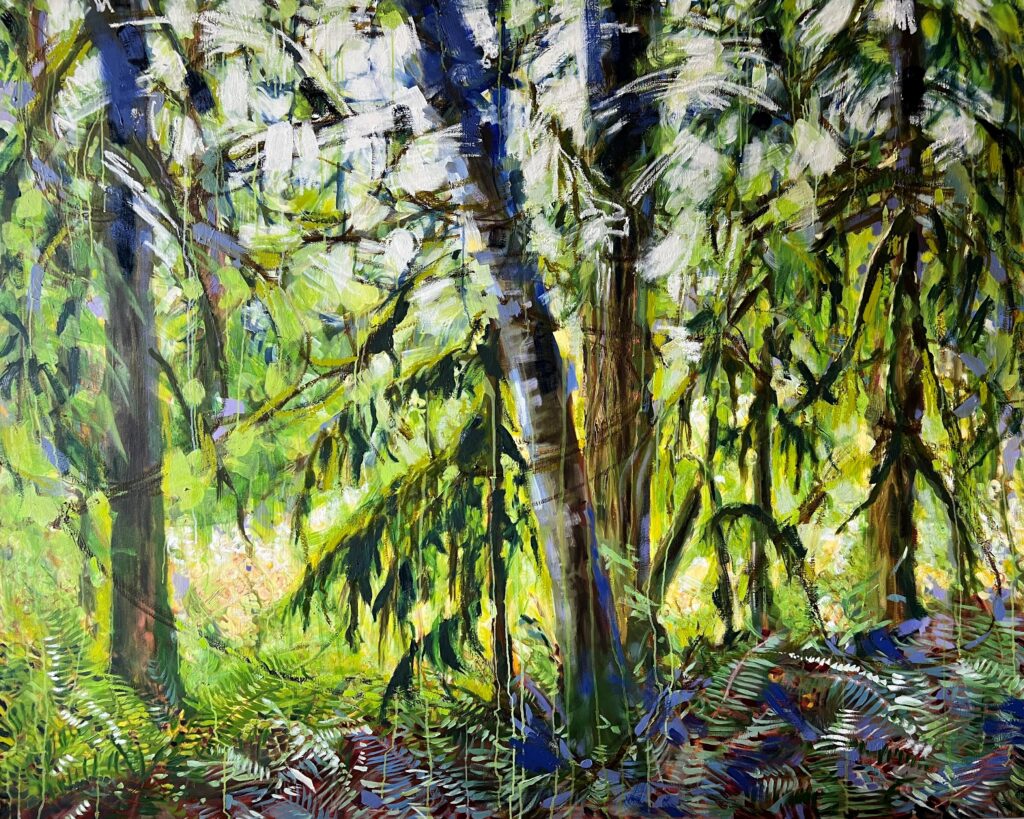 Zen Forest by Stephanie Taylor at The Avenue Gallery, a contemporary fine art gallery in Victoria, BC, Canada.