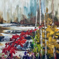 I Thought Once I Got Here I'd Be Certain by Kimberly Kiel at The Avenue Gallery, a contemporary fine art gallery in Victoria, BC, Canada.