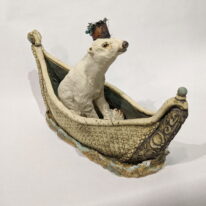 Polar Expedition by Carolyn Houg at The Avenue Gallery, a contemporary fine art gallery in Victoria, BC, Canada.