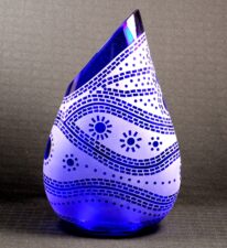 Evening Walk (Cobalt Blue) by Guy Hollington at The Avenue Gallery, a contemporary fine art gallery in Victoria, BC, Canada.