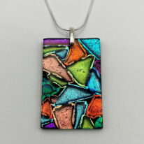 Mosaic Pendant by Peggy Brackett at The Avenue Gallery, a contemporary fine art gallery in Victoria, BC, Canada.