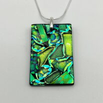 Mosaic Pendant by Peggy Brackett at The Avenue Gallery, a contemporary fine art gallery in Victoria, BC, Canada.