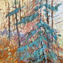 Wild At Heart by Sheila Davis at The Avenue Gallery, a contemporary fine art gallery in Victoria, BC, Canada.