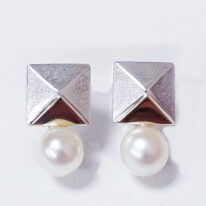 Pyramid Earrings by Andrea Roberts at The Avenue Gallery, a contemporary fine art gallery in Victoria, BC, Canada.