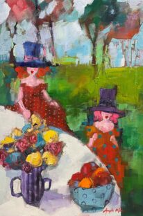 In Place of the Salt Cellar by Angela Morgan at The Avenue Gallery, a contemporary fine art gallery in Victoria, BC, Canada.