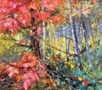 Tangled Hearts by Sheila Davis at The Avenue Gallery, a contemporary fine art gallery in Victoria, BC, Canada.