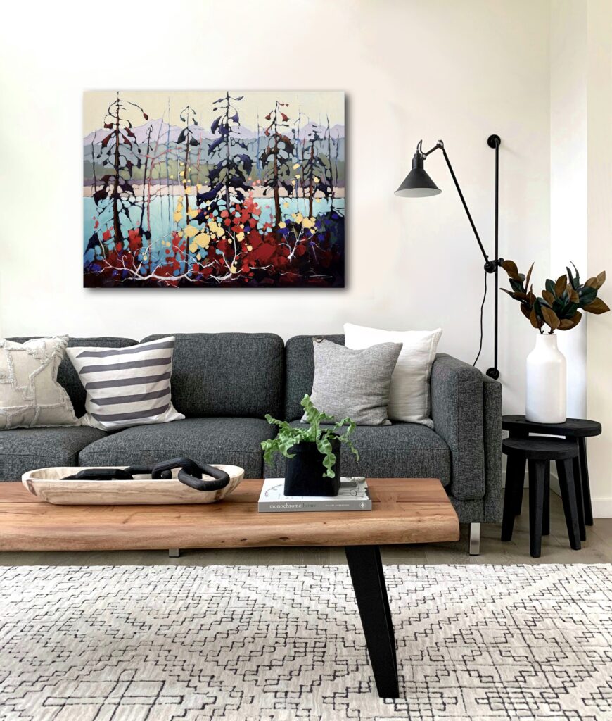 Autumn Bubbles by Linda Wilder at The Avenue Gallery, a contemporary fine art gallery in Victoria, BC, Canada.