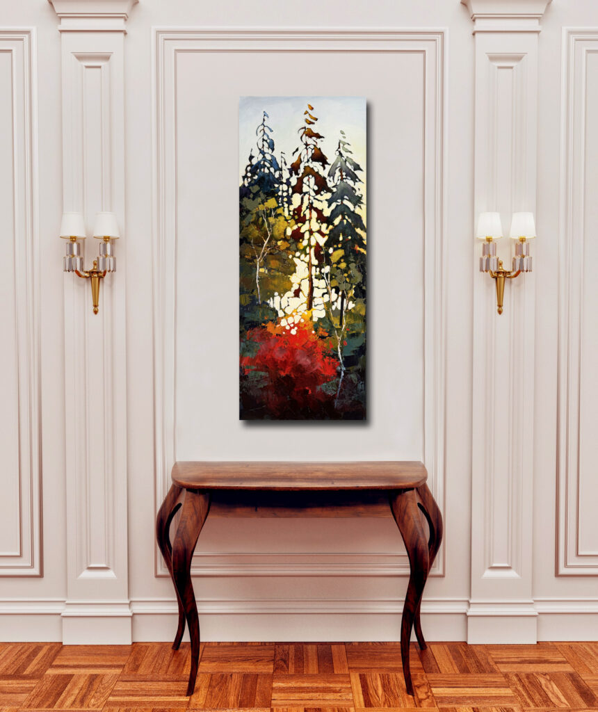 Beneath by Linda Wilder at The Avenue Gallery, a contemporary fine art gallery in Victoria, BC, Canada.