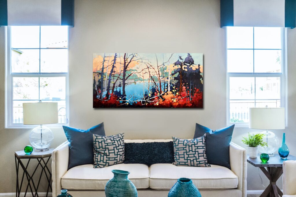 Quiet Entrance by Linda Wilder at The Avenue Gallery, a contemporary fine art gallery in Victoria, BC, Canada.