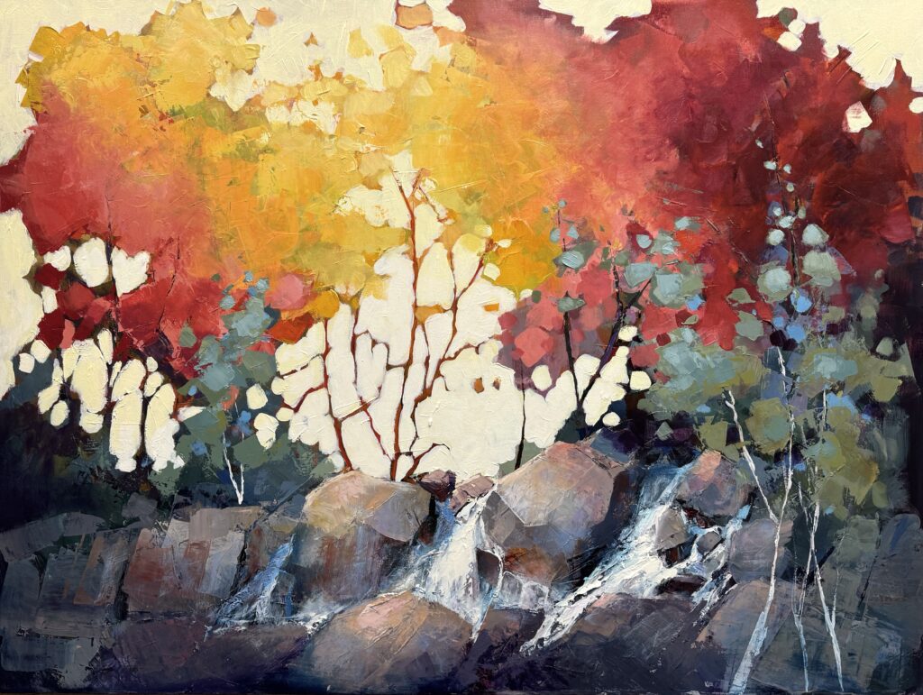 Autumn Dreams by Linda Wilder at The Avenue Gallery, a contemporary fine art gallery in Victoria, BC, Canada.
