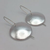 Oxygen Series Earrings by Peggy Brackett at The Avenue Gallery, a contemporary fine art gallery in Victoria, BC, Canada.