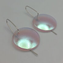 Oxygen Series Earrings by Peggy Brackett at The Avenue Gallery, a contemporary fine art gallery in Victoria, BC, Canada.