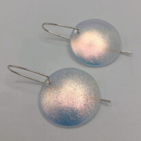 Oxygen Series Earrings by Peggy Brackett at The Avenue Gallery, a contemporary fine art gallery in Victoria, BC, Canada.