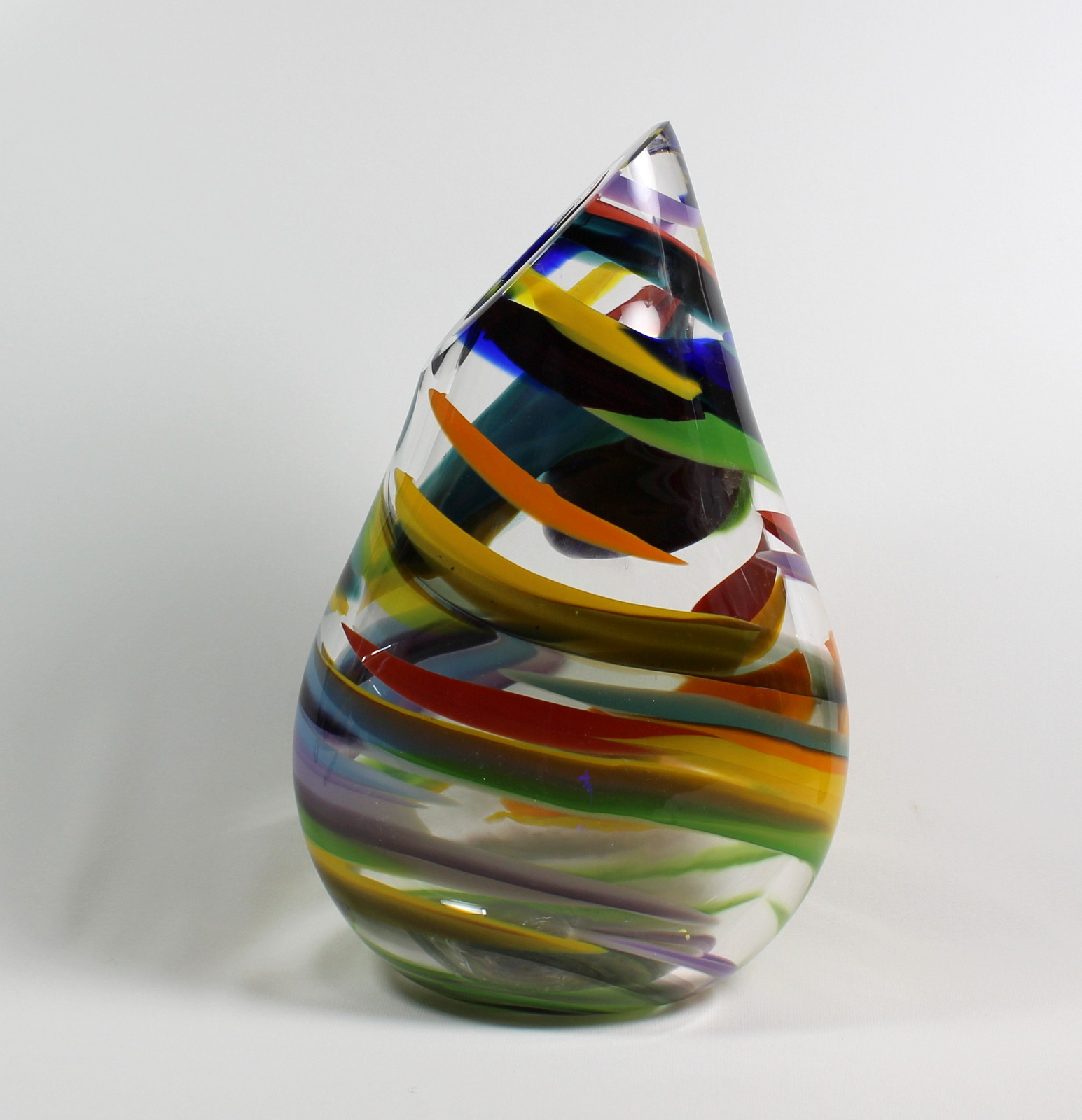 Multicolour Vase by Guy Hollington at The Avenue Gallery, a contemporary fine art gallery in Victoria, BC, Canada.