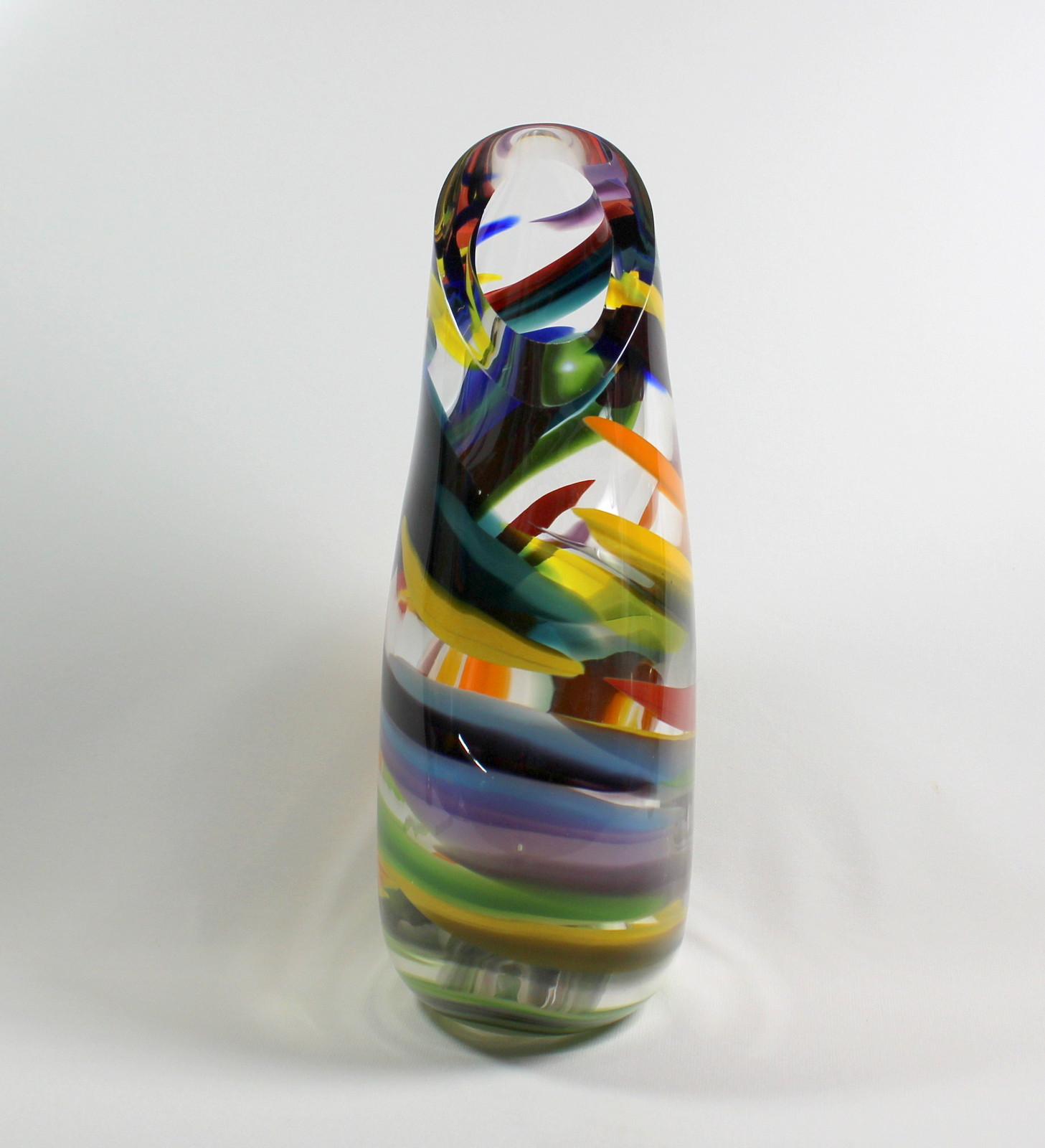 Multicolour Vase by Guy Hollington at The Avenue Gallery, a contemporary fine art gallery in Victoria, BC, Canada.