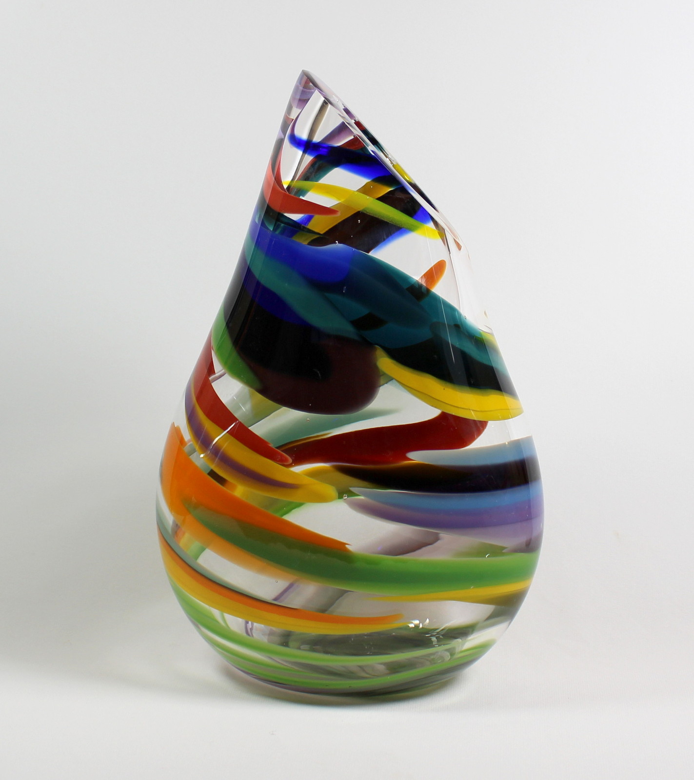 Multicolour Vase by Guy Hollington at The Avenue Gallery, a contemporary fine art gallery in Victoria, BC, Canada.
