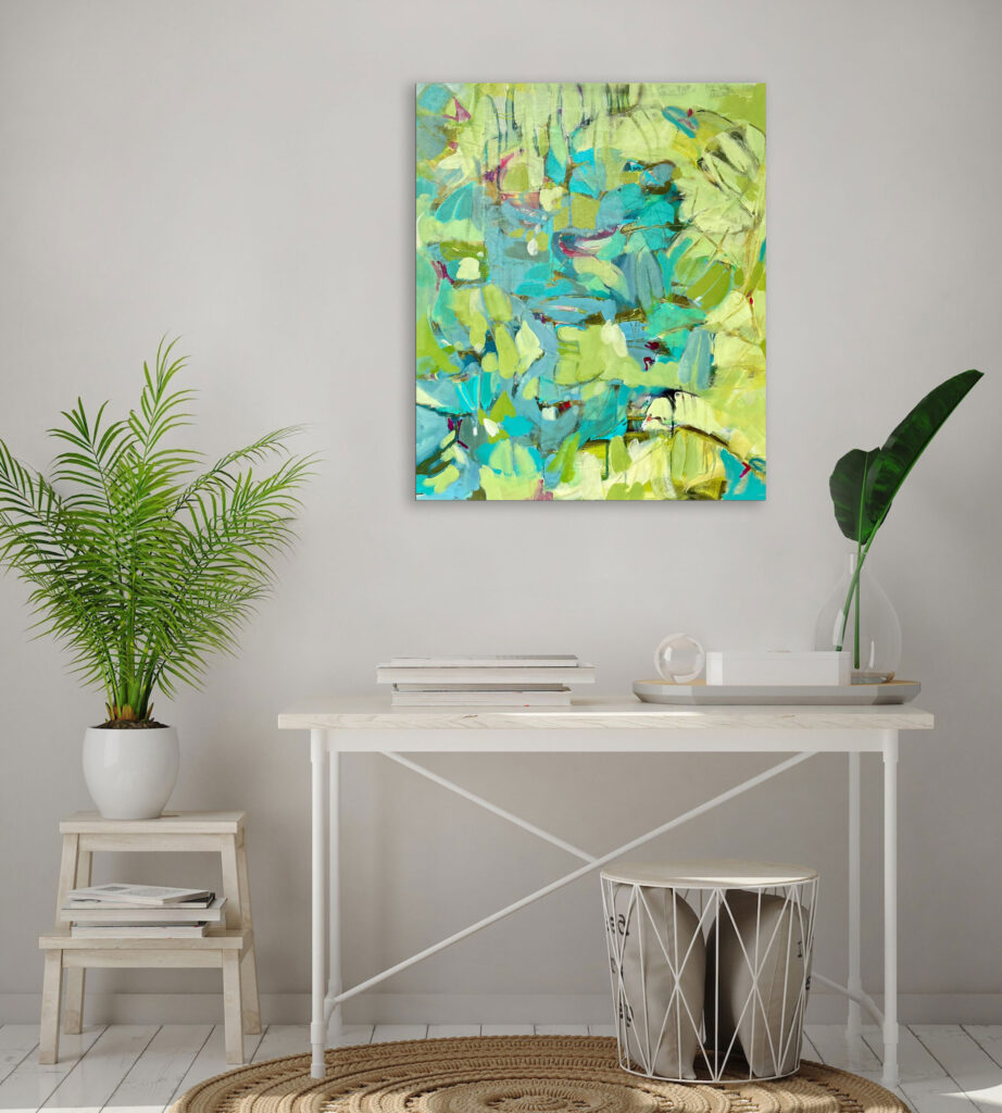 Falling Soft to the Silence Renewed by Jo-Anne Westerby at The Avenue Gallery, a contemporary fine art gallery in Victoria, BC, Canada.