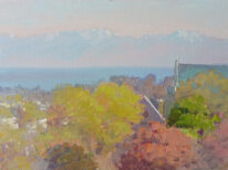 May in Victoria by Andrii Yendakov at The Avenue Gallery, a contemporary fine art gallery in Victoria, BC, Canada.