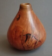 Arbutus Hollow Form with Walnut by Robert Wilman at The Avenue Gallery, a contemporary fine art gallery in Victoria, BC, Canada.