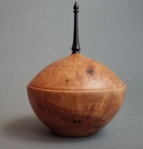 Arbutus Burl Box with Blackwood Spire by Robert Wilman at The Avenue Gallery, a contemporary fine art gallery in Victoria, BC, Canada.