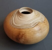 Carved Hollow Form by Robert Wilman at The Avenue Gallery, a contemporary fine art gallery in Victoria, BC, Canada.