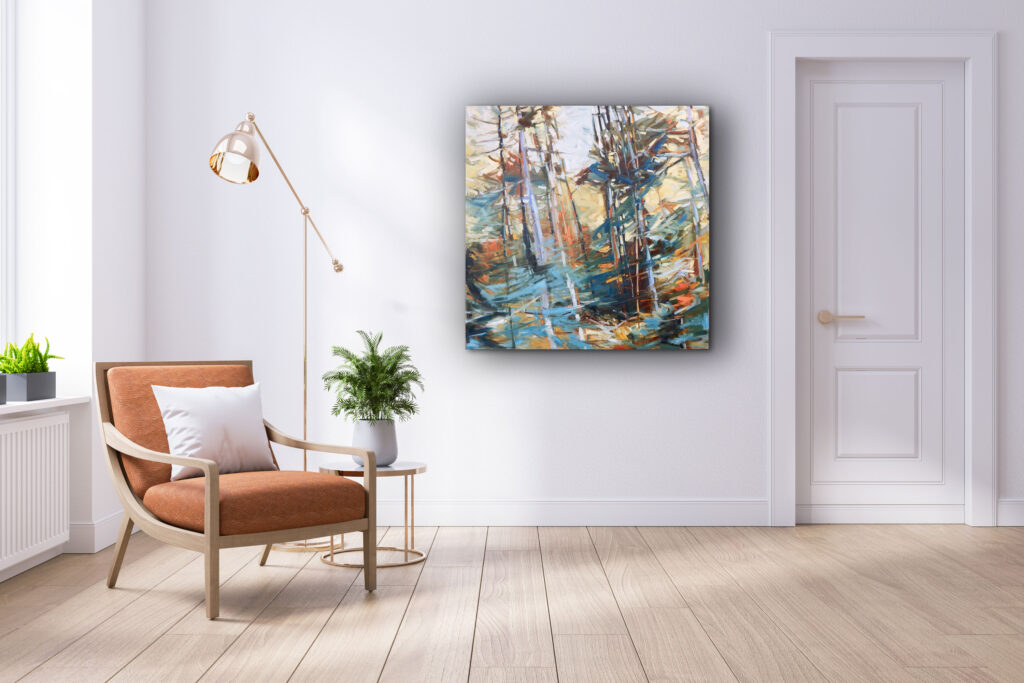 Off To The Races by Sheila Davis at The Avenue Gallery, a contemporary fine art gallery in Victoria, BC, Canada.