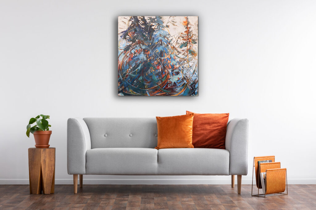 Keep On Truckin' by Sheila Davis at The Avenue Gallery, a contemporary fine art gallery in Victoria, BC, Canada.