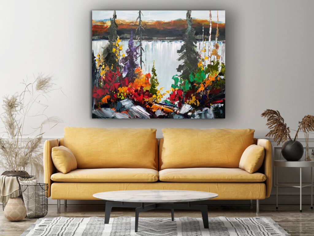 Tangled Up in Plans by Kimberly Kiel at The Avenue Gallery, a contemporary fine art gallery in Victoria, BC, Canada.