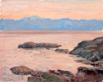 Twilight Over the Sea by Andrii Yendakov at The Avenue Gallery, a contemporary fine art gallery in Victoria, BC, Canada.