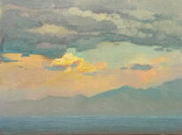 Golden Cloud by Andrii Yendakov at The Avenue Gallery, a contemporary fine art gallery in Victoria, BC, Canada.