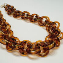Dynasty Necklace (Amber) by Minori Takagi at The Avenue Gallery, a contemporary fine art gallery in Victoria, BC, Canada.