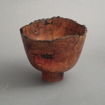 Natural Edge Raised Bowl by Robert Wilman at The Avenue Gallery, a contemporary fine art gallery in Victoria, BC, Canada.